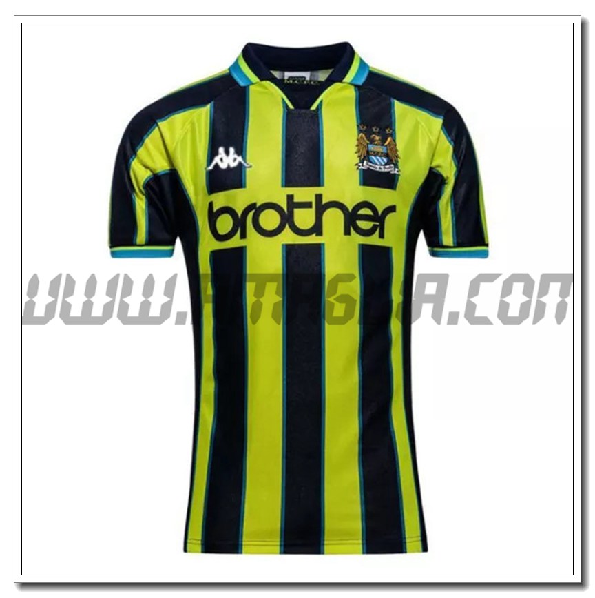 Maglia Calcio Manchester City Retro Prima 1998/1999