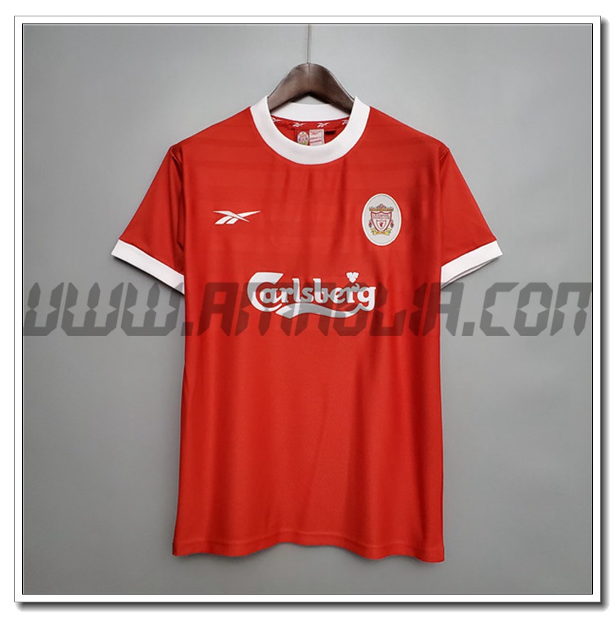 Maglia Calcio FC Liverpool Retro Prima 1998