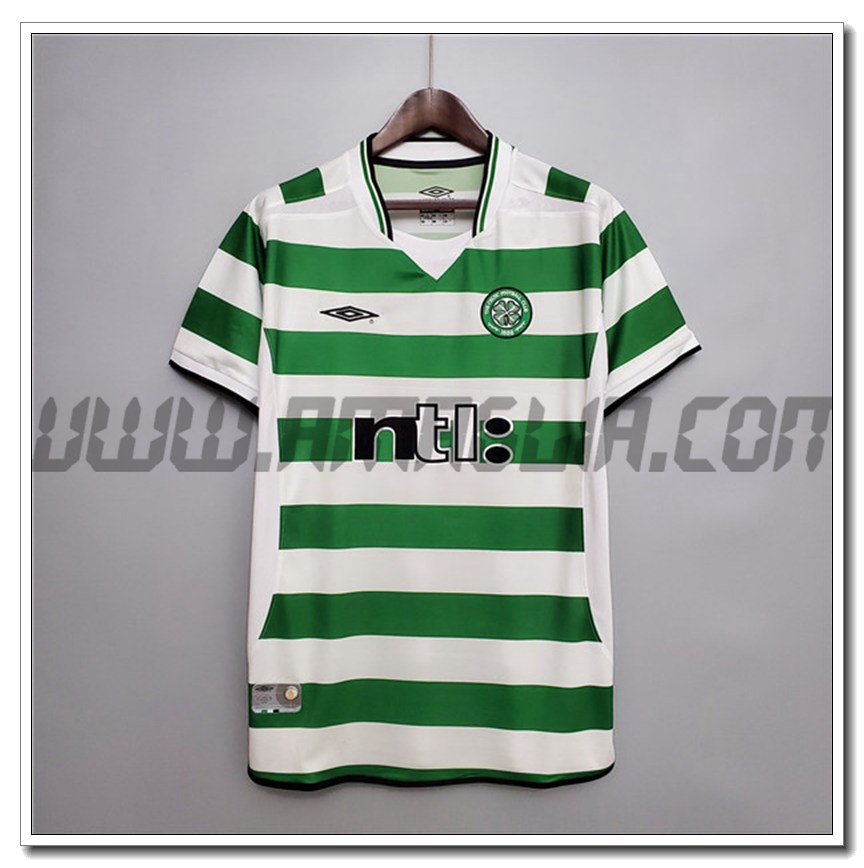 Maglia Calcio Celtic FC Retro Prima 2001/2003