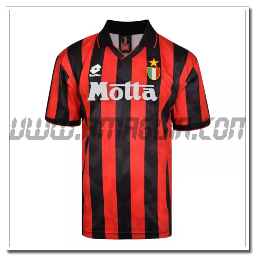 Maglia Calcio AC Milan Retro Prima 1993/1994