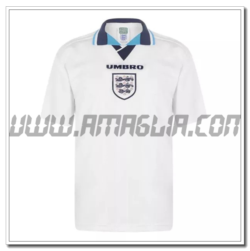 Maglia Calcio Inghilterra Retro Prima 1996