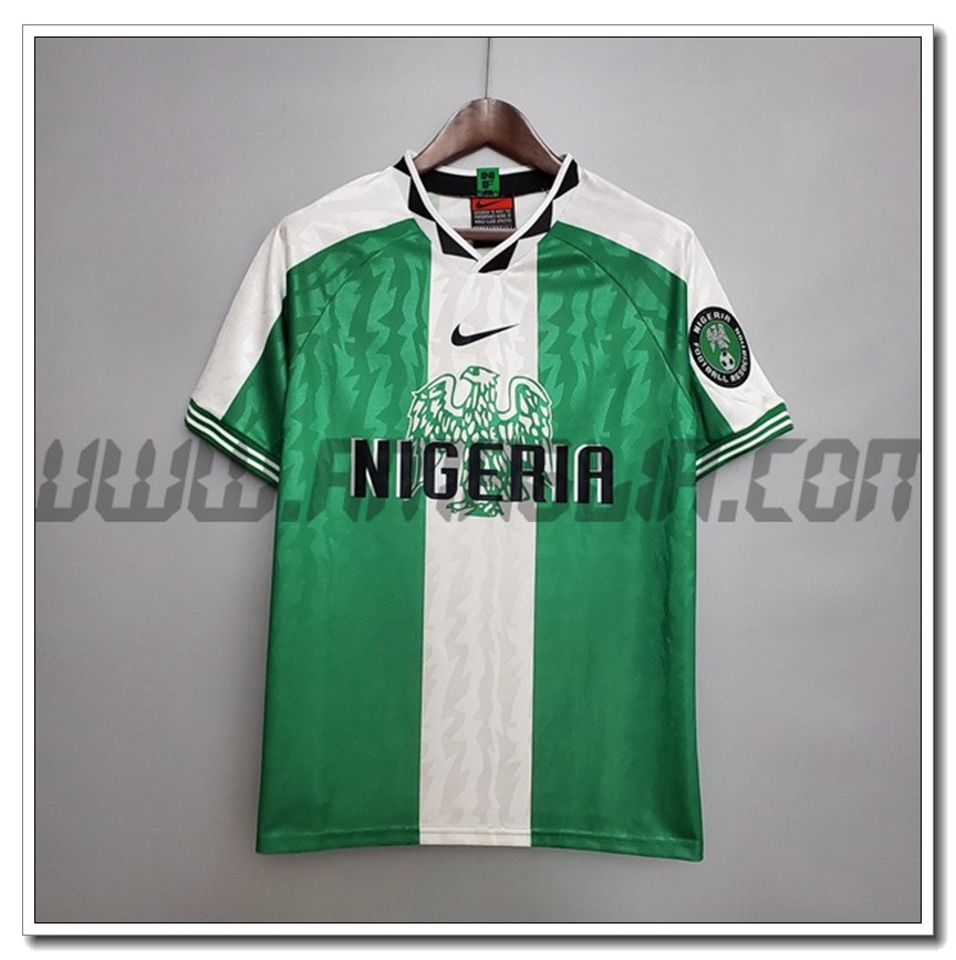 Maglia Calcio Nigeria Retro Prima 1996