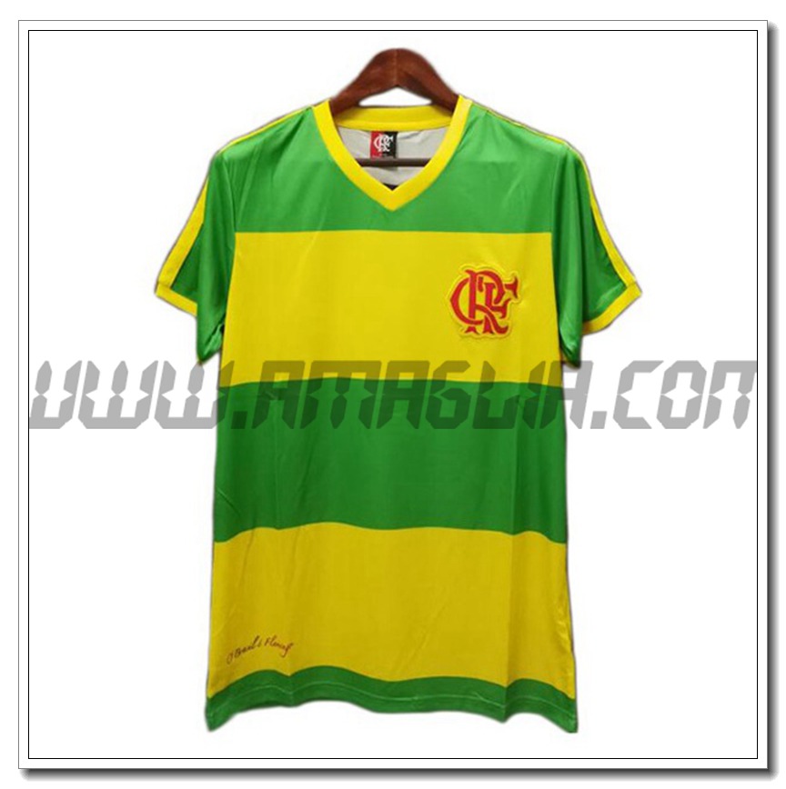 Maglia Calcio Flamengo Retro Vert 2004
