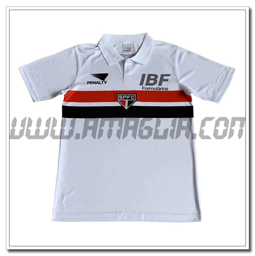 Maglia Calcio Sao Paulo FC Retro Prima 1991
