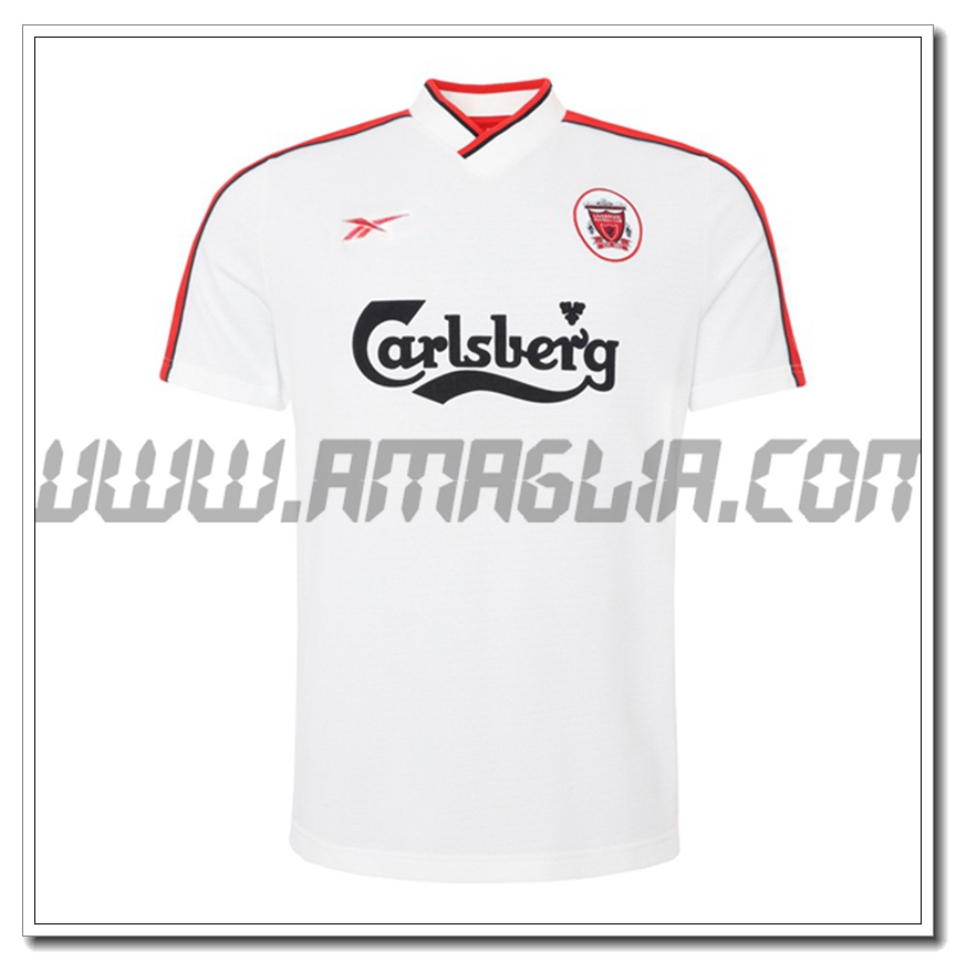 Maglia Calcio FC Liverpool Retro Seconda 1998