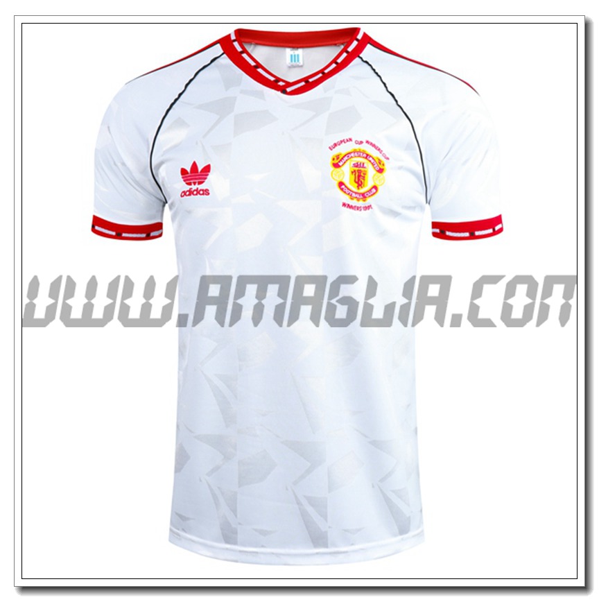 Maglia Calcio Manchester United Retro Seconda 1991