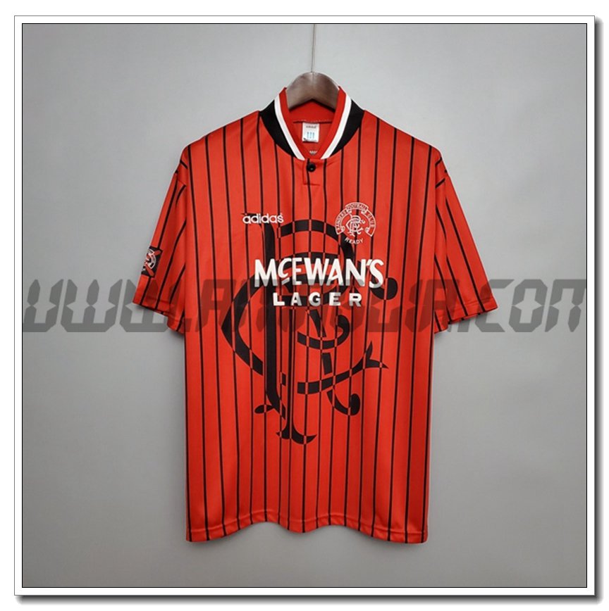 Maglia Calcio Rangers FC Retro Seconda 1994/1995