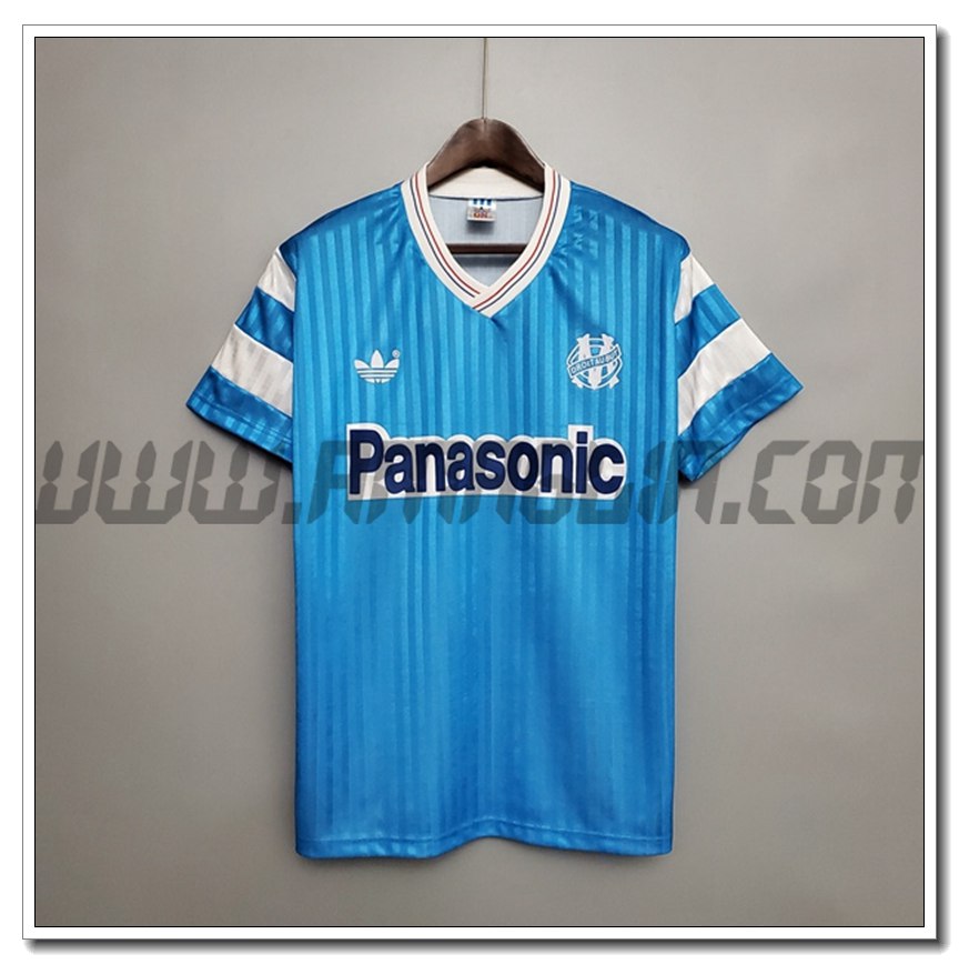 Maglia Calcio Marsiglia Retro Seconda 1990