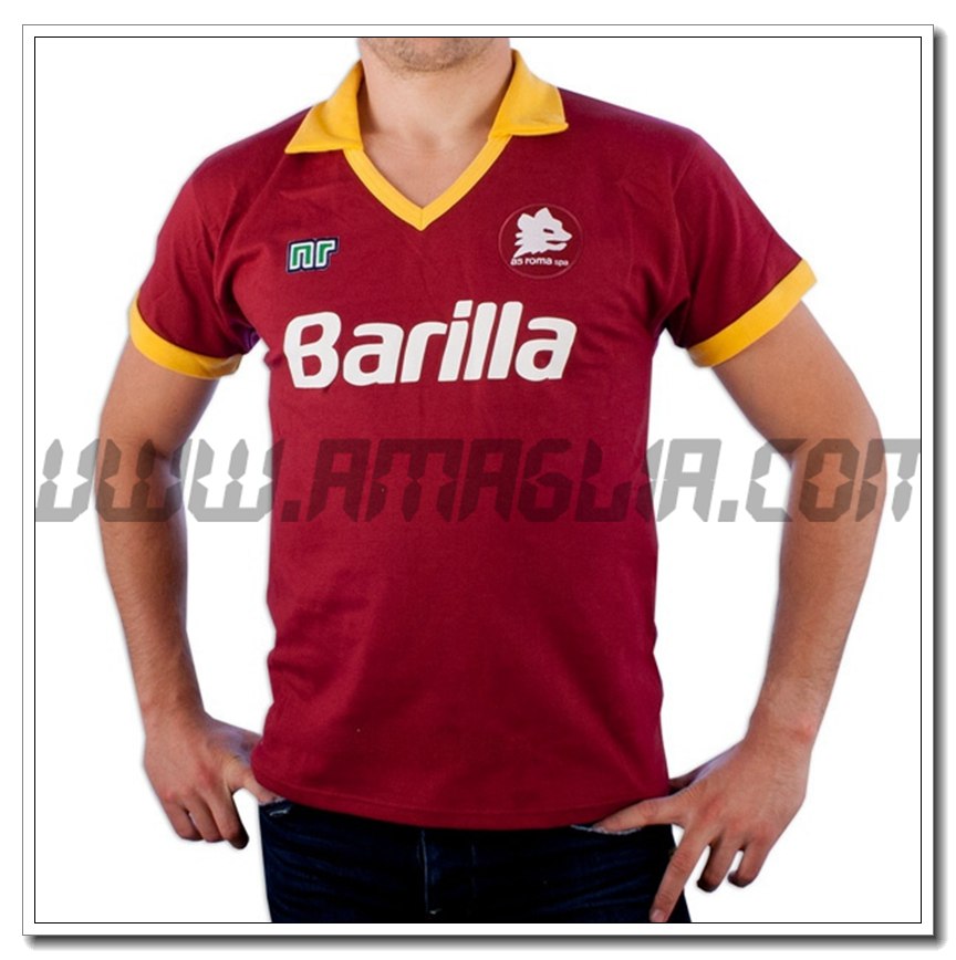 Maglia Calcio AS Roma Retro Prima 1989/1990