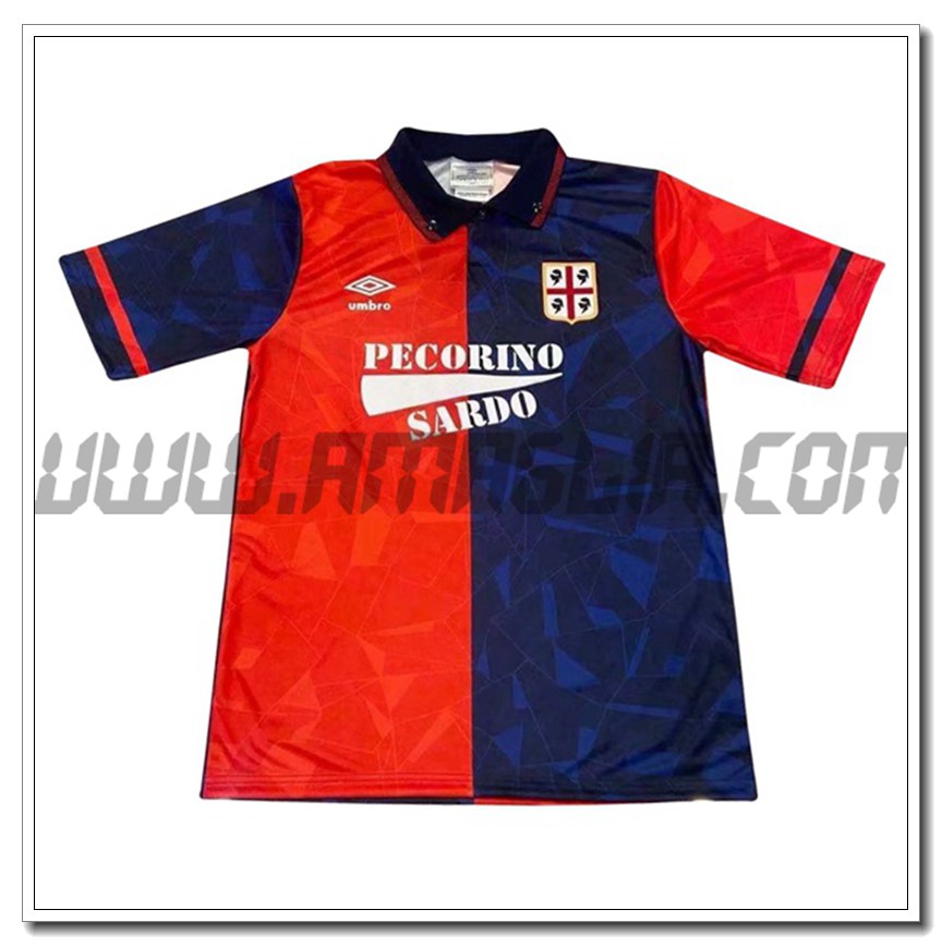 Maglia Calcio Cagliari Calcio Retro Prima 1991/1992