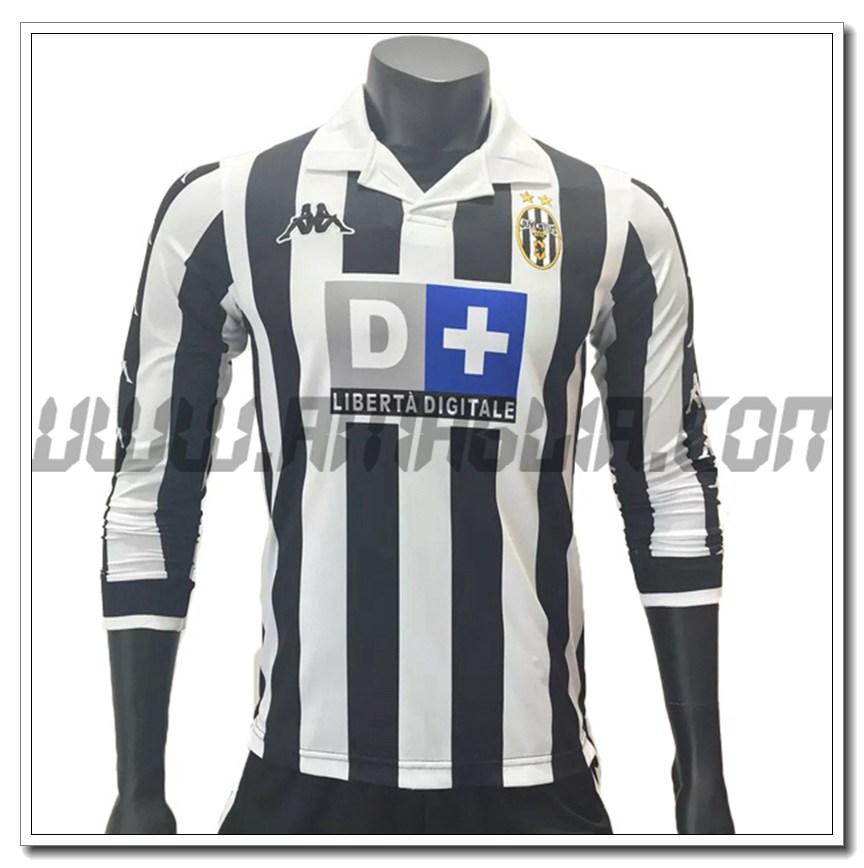 Maglia Calcio Juventus Retro Prima Manica Lunga 1999/2000