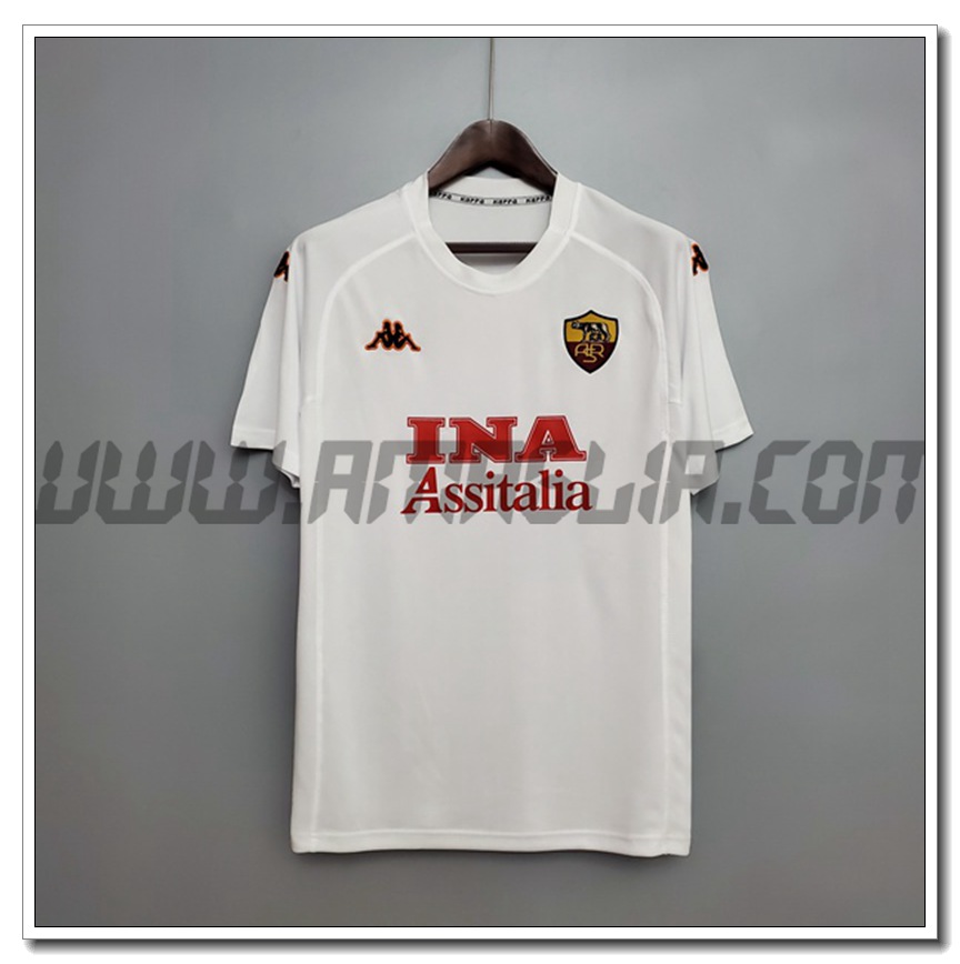 Maglia Calcio AS Roma Retro Seconda 2000/2001
