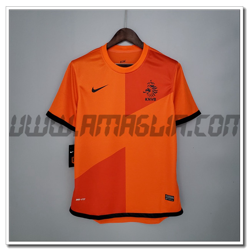 Maglia Calcio Paesi Bassi Retro Prima 2012