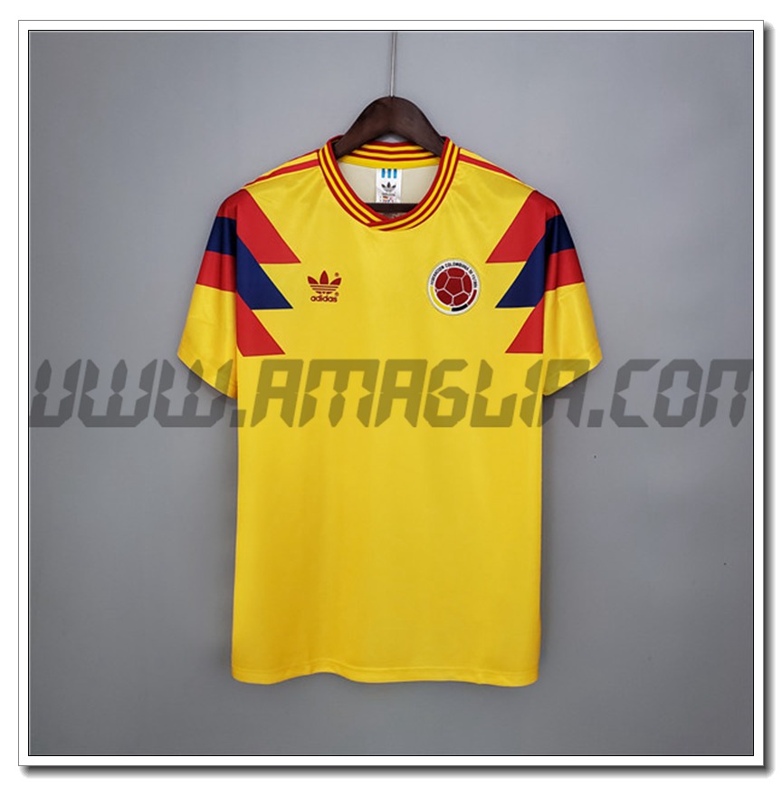 Maglia Calcio Colombia Retro Prima 1990