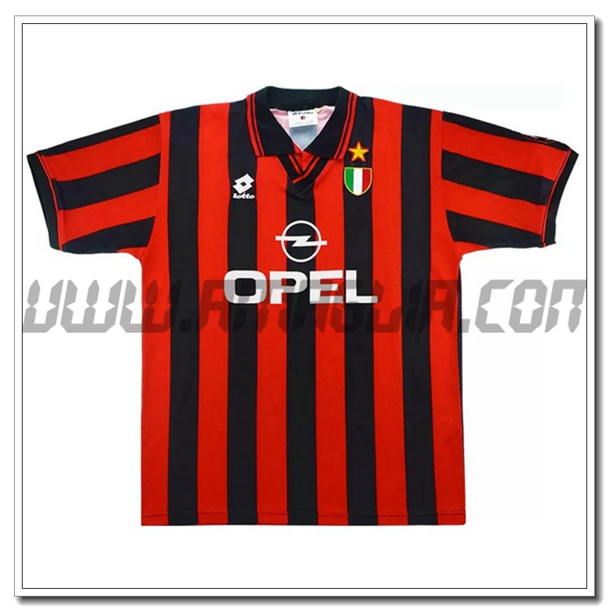 Maglia Calcio AC Milan Retro Prima 1996/1997