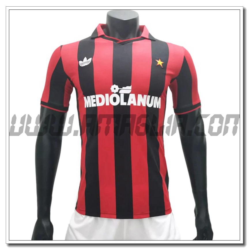 Maglia Calcio AC Milan Retro Prima 1990/1991