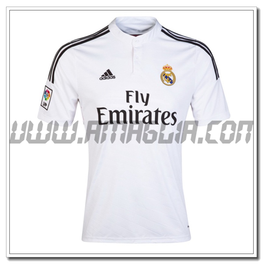 Maglia Calcio Real Madrid Retro Prima 2014/2015