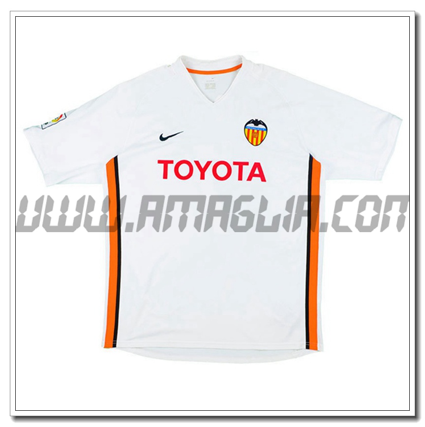 Maglia Calcio Valencia Retro Prima 2006/2007