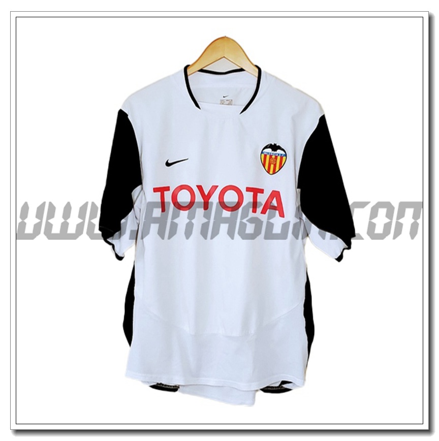 Maglia Calcio Valencia Retro Prima 2003/2004