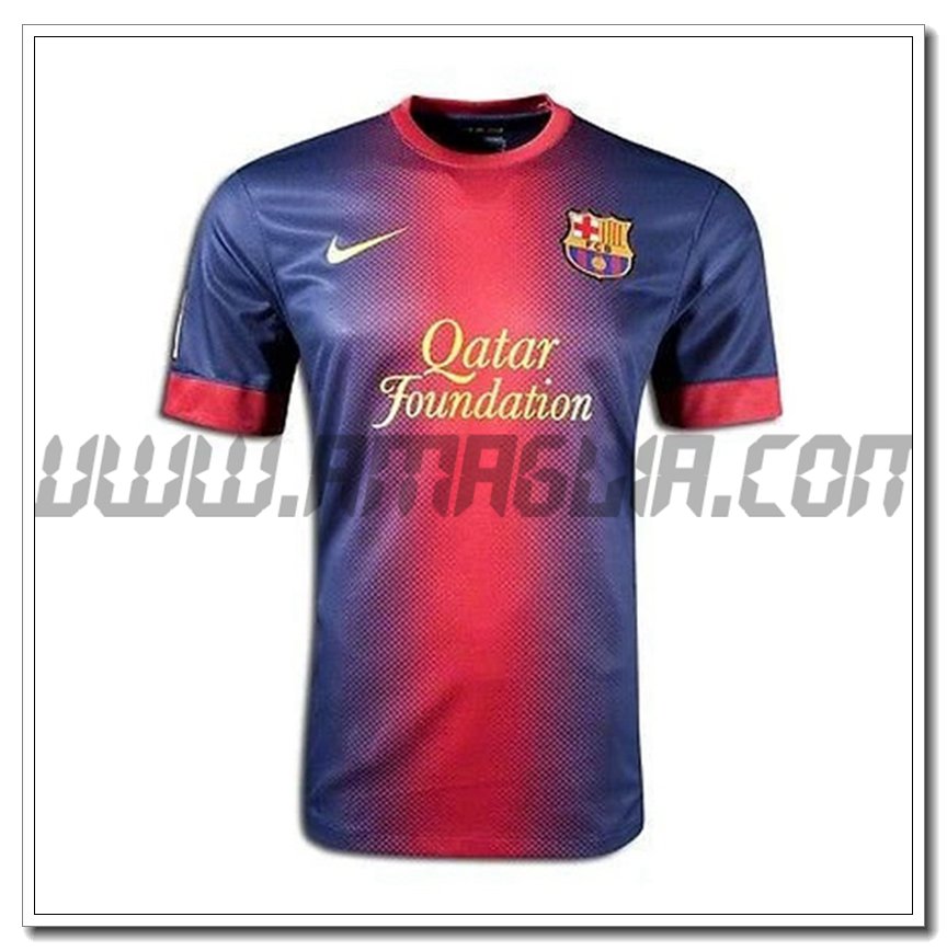 Maglia Calcio FC Barcellona Retro Prima 2012/2013