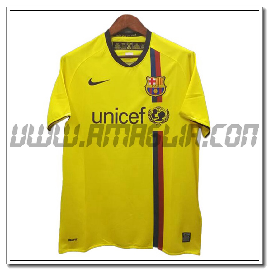 Maglia Calcio FC Barcellona Retro Seconda 2008/2009