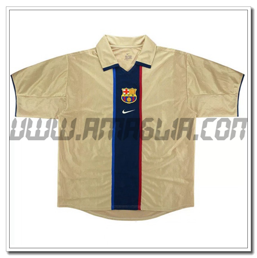 Maglia Calcio FC Barcellona Retro Seconda 2001/2003
