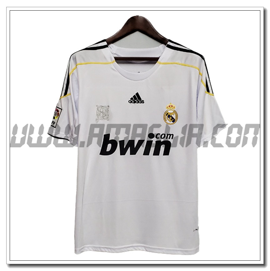 Maglia Calcio Real Madrid Retro Prima 2009/2010