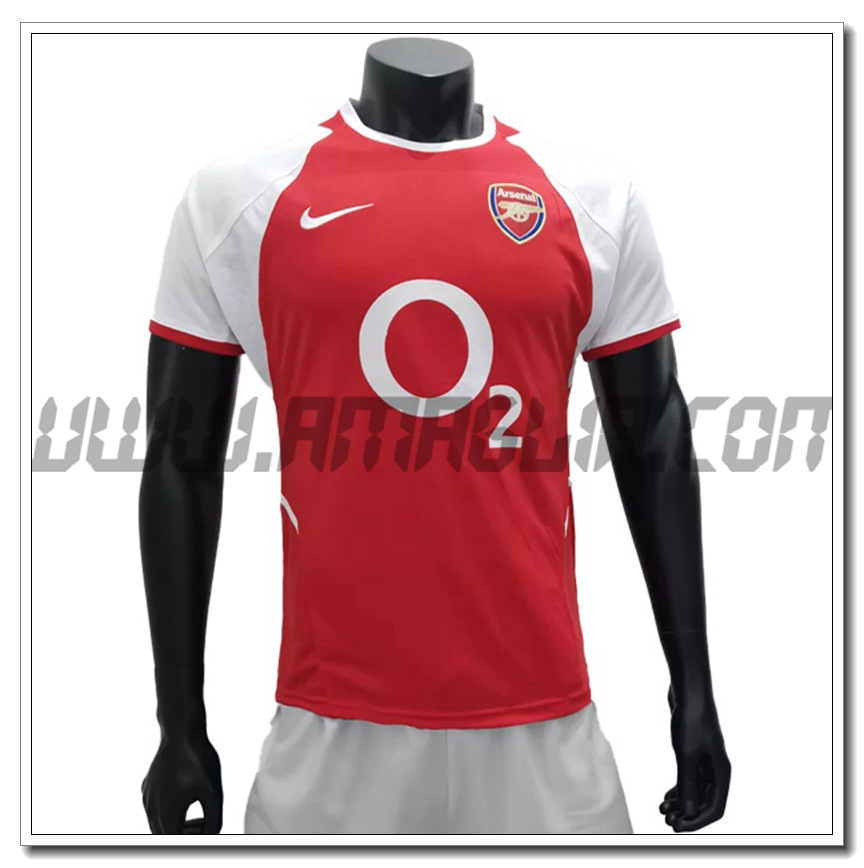 Maglia Calcio Arsenal Retro Prima 2002/2004
