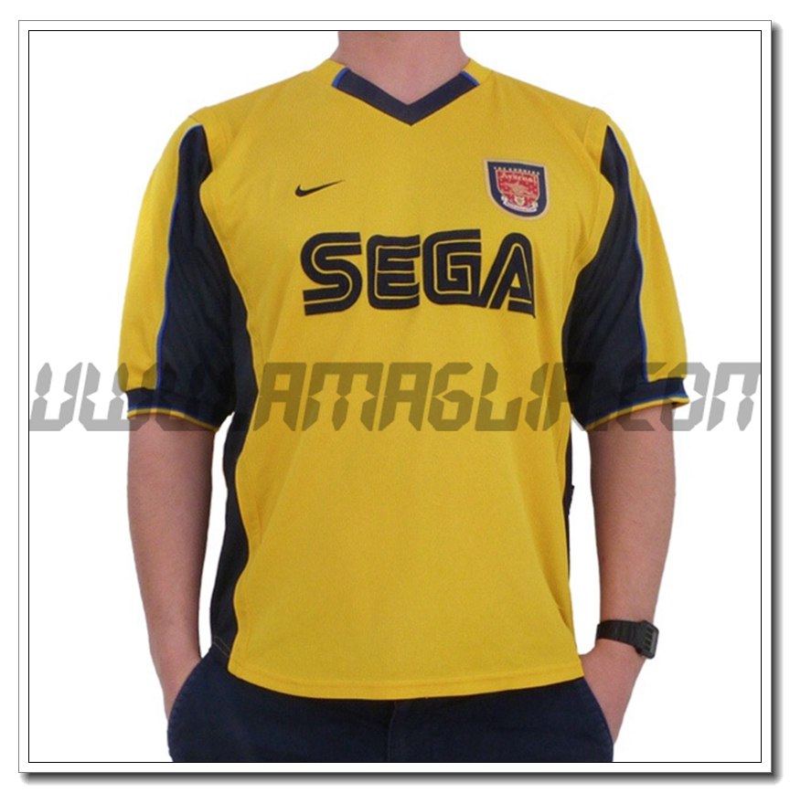 Maglia Calcio Arsenal Retro Seconda 1999/2001
