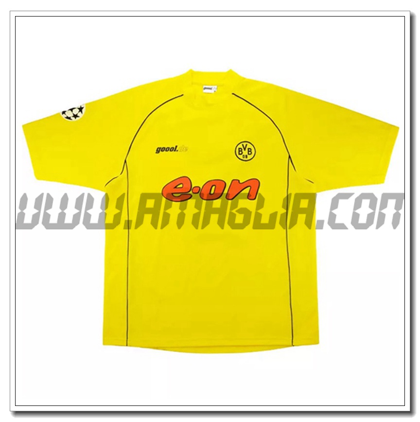 Maglia Calcio Dortmund BVB Retro Prima 2002/2003