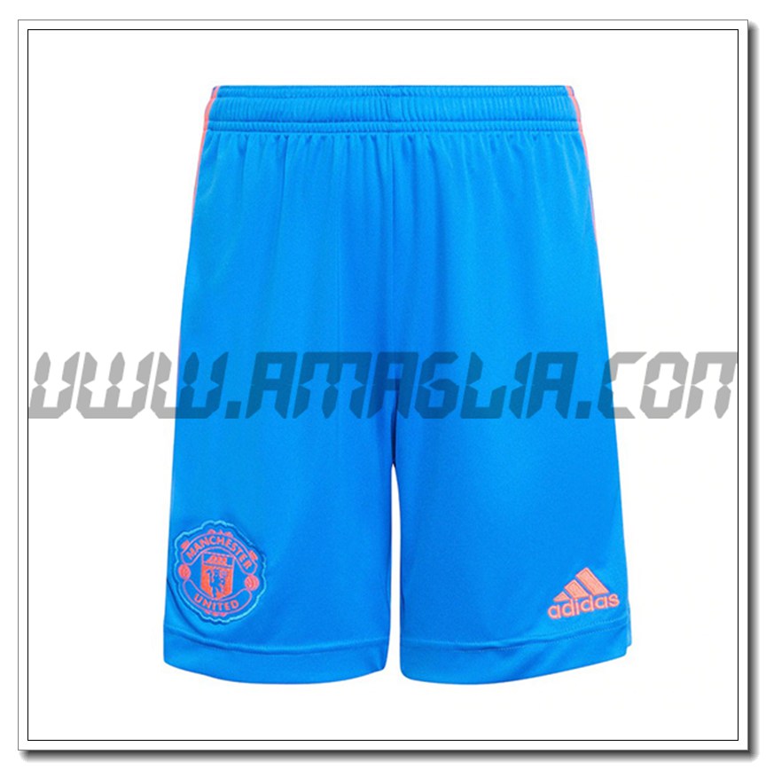 Pantaloni Calcio Manchester United Seconda 2021 2022