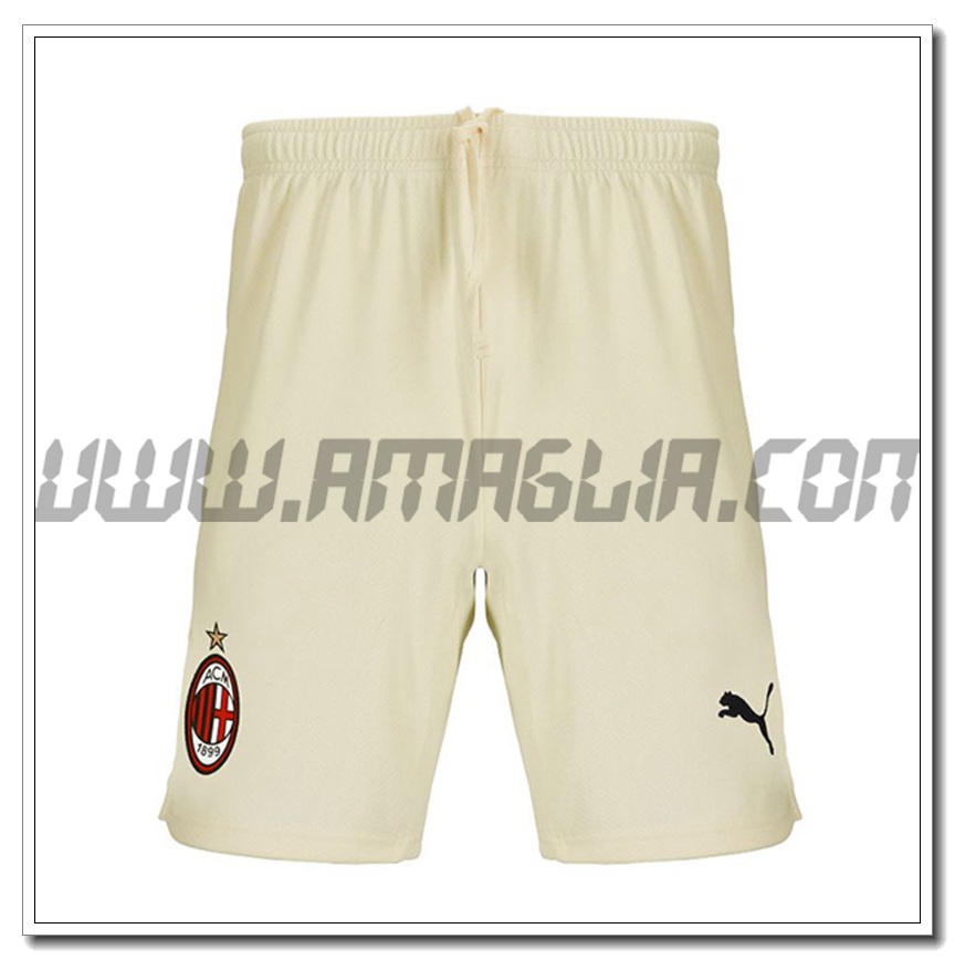 Pantaloni Tuta AC MILAN Puma Versione Panchina 2021 22 con tasche a zip  Uomo Nero