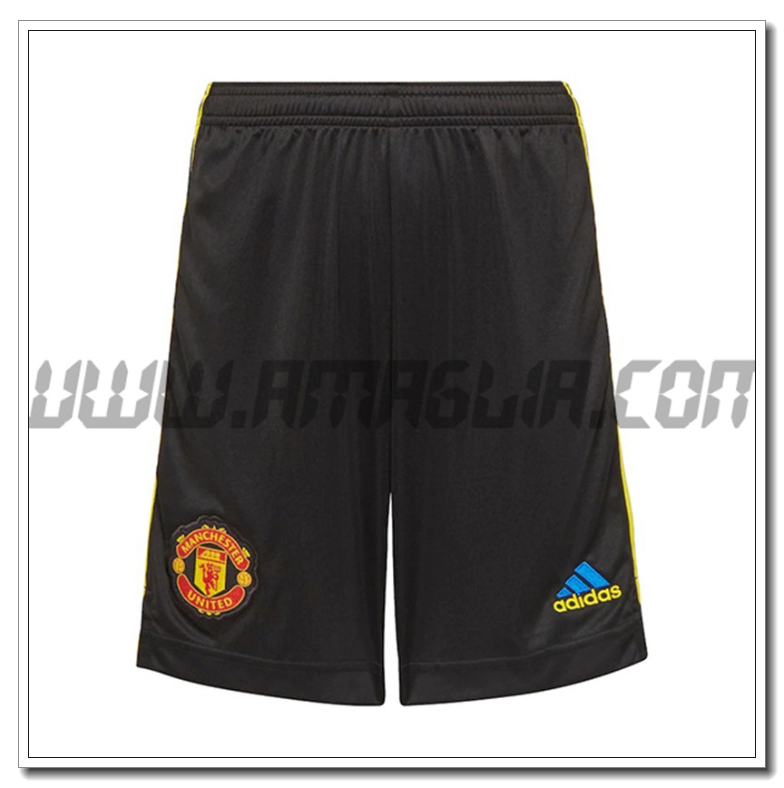 Pantaloni Calcio Manchester United Terza 2021 2022