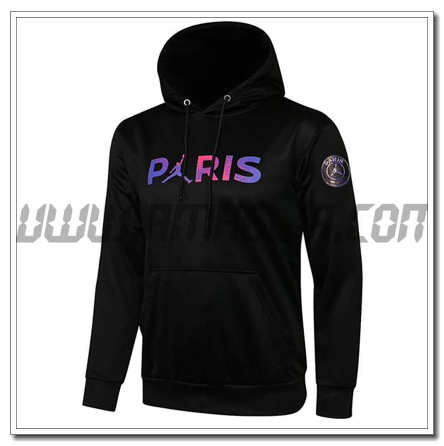 Felpa a Capuche Jordan PSG Paris Nero 2021 2022