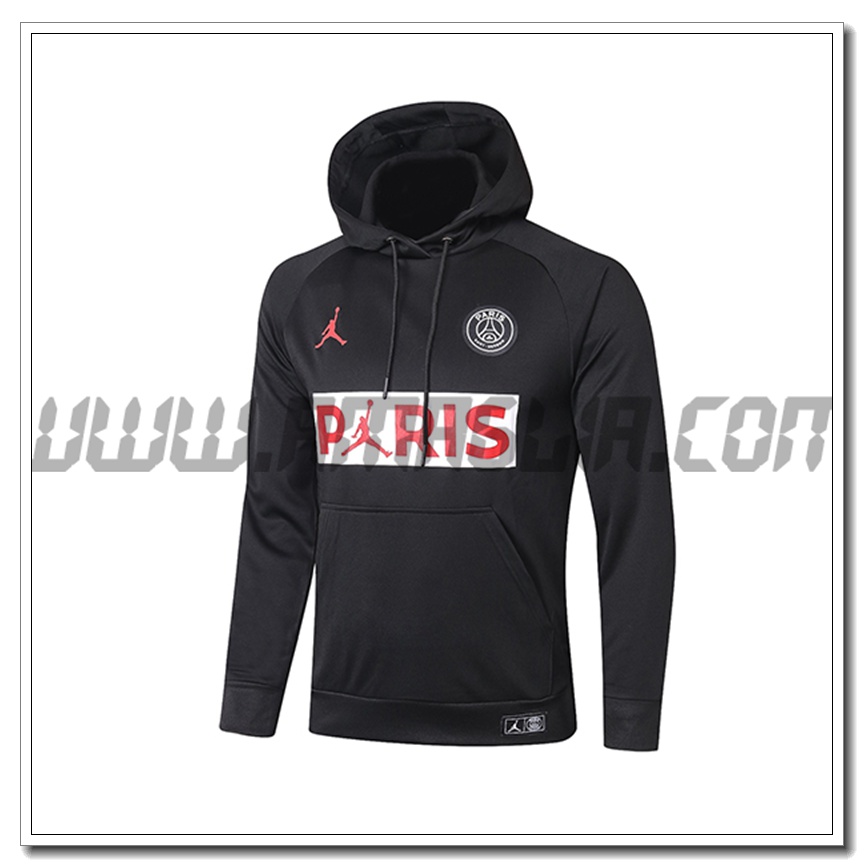 Felpa a Capuche Jordan PSG Nero 2021 2022 -3