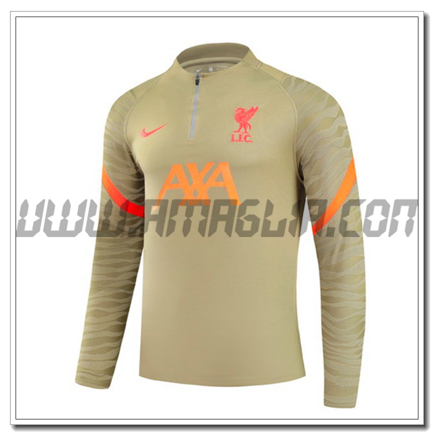 Felpa Allenamento FC Liverpool Brun 2021 2022