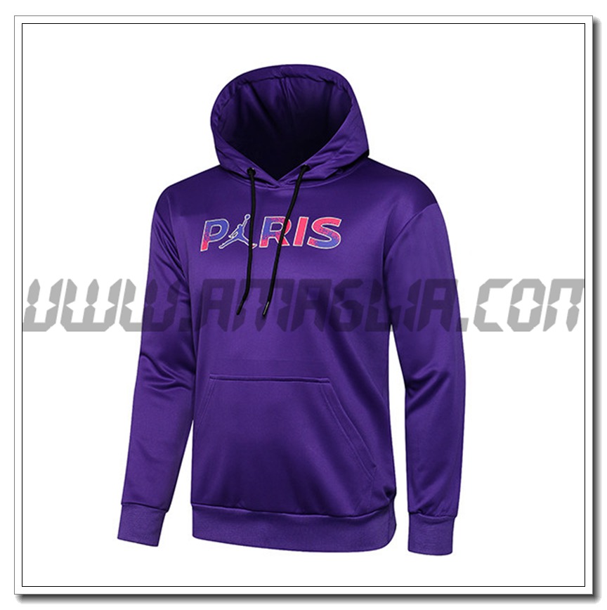 Felpa a Capuche Jordan PSG Viola 2021 2022