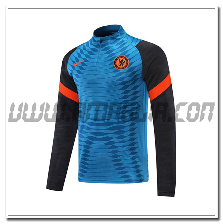 Felpa Allenamento FC Chelsea Nero 2021 2022 -1