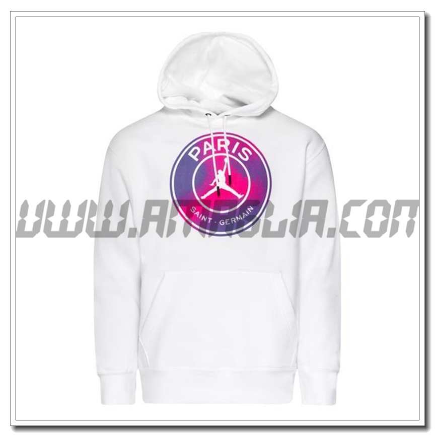Felpa a Capuche Jordan PSG Bianco 2021 2022