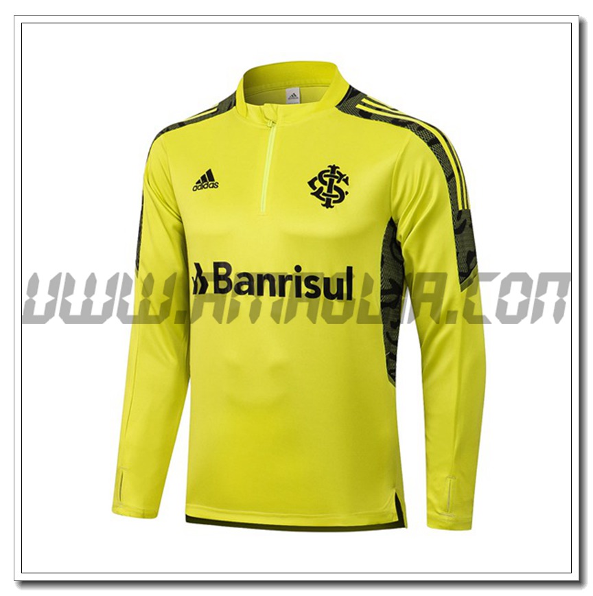 Felpa Allenamento Brasile Giallo 2021 2022