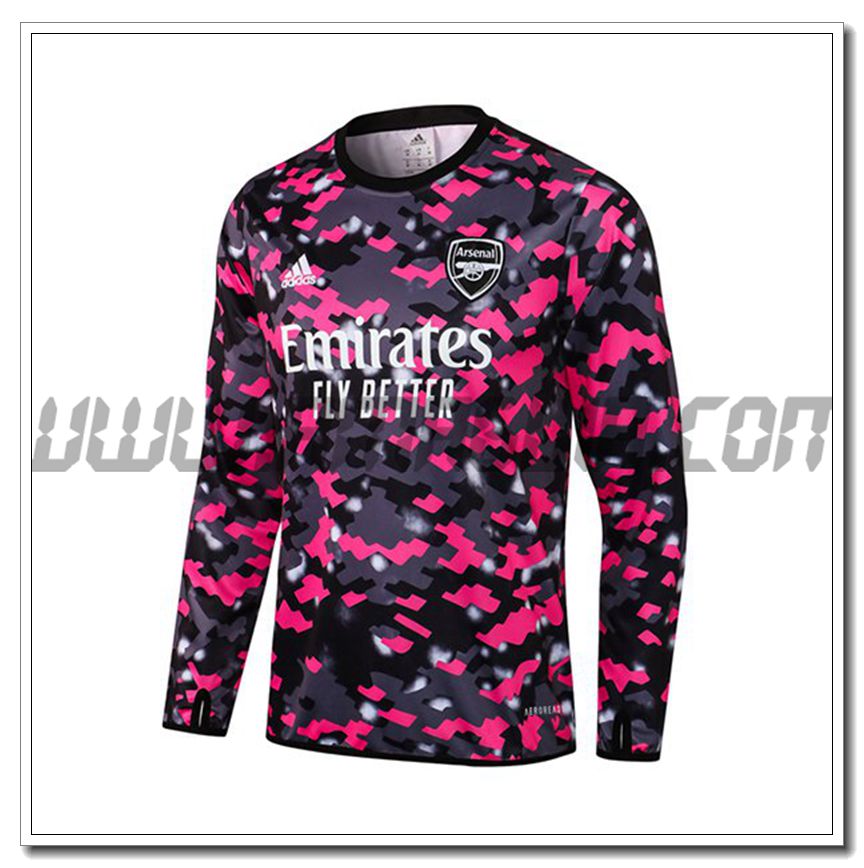 Felpa Allenamento FC Arsenal Grigio/Rosa 2021 2022