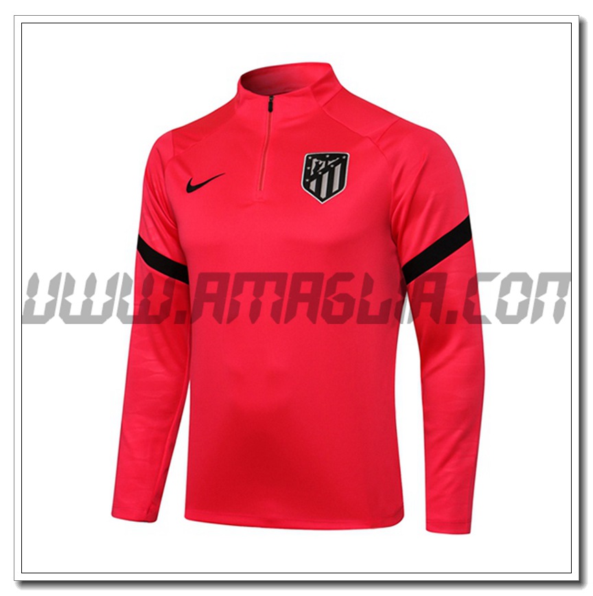 Felpa Allenamento Atletico Madrid Rosso 2021 2022