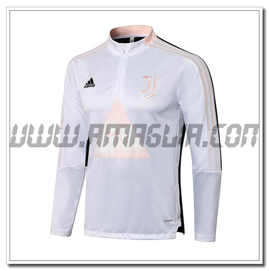 Felpa Allenamento Juventus Bianco 2021 2022