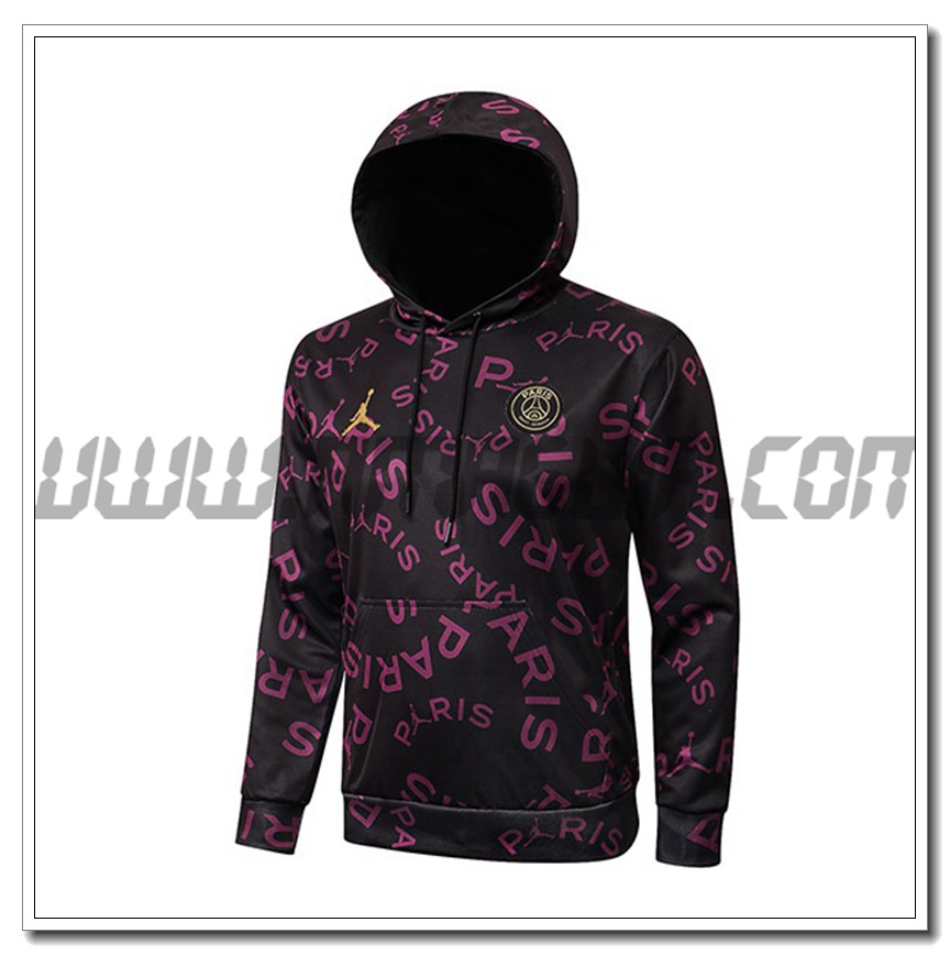 Felpa a Capuche Jordan PSG Nero 2021 2022 -2