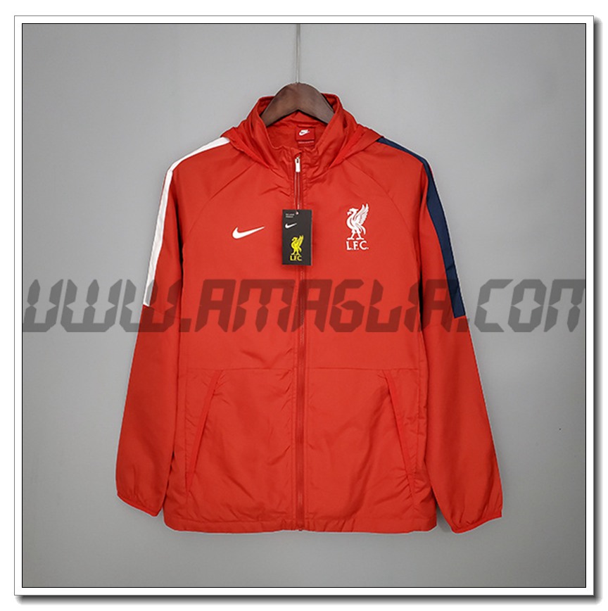 Giacca a Vento FC Liverpool Rosso 2021 2022