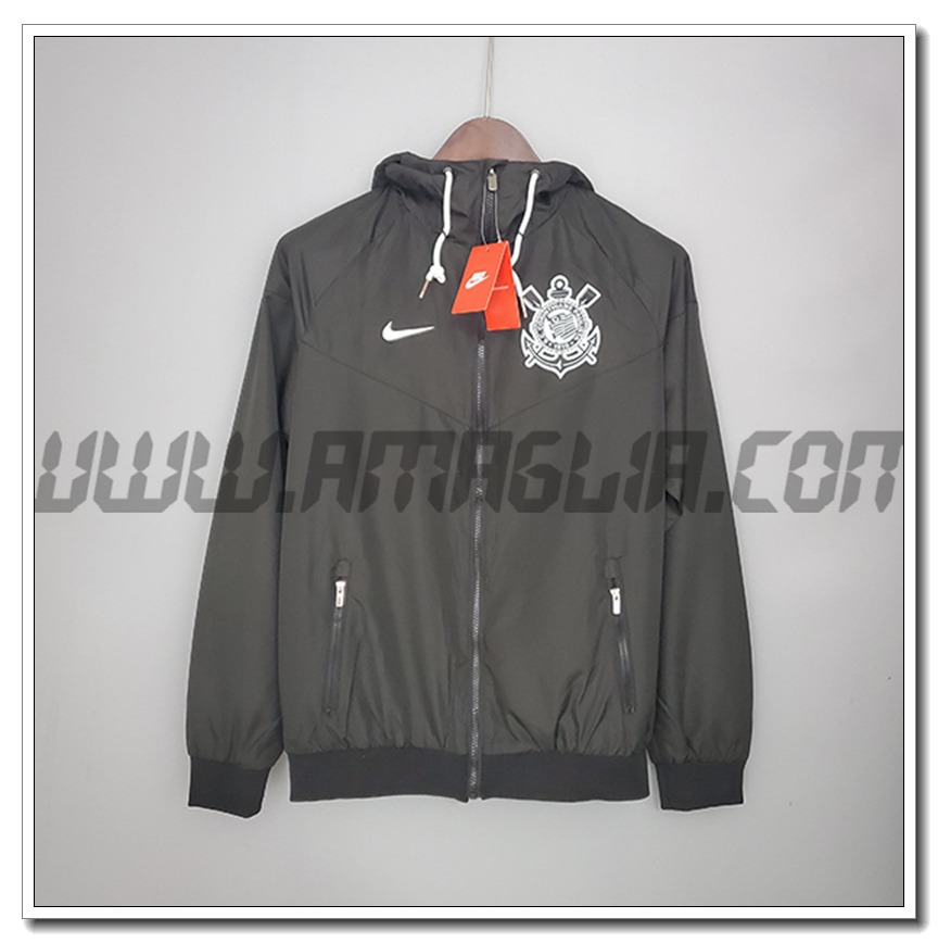 Giacca a Vento Corinthians Nero 2021 2022