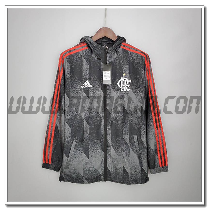 Giacca a Vento Corinthians Nero/Grigio 2021 2022