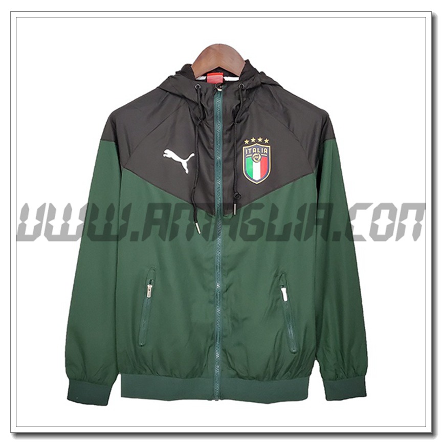 Giacca a Vento Italia Verde 2021 2022