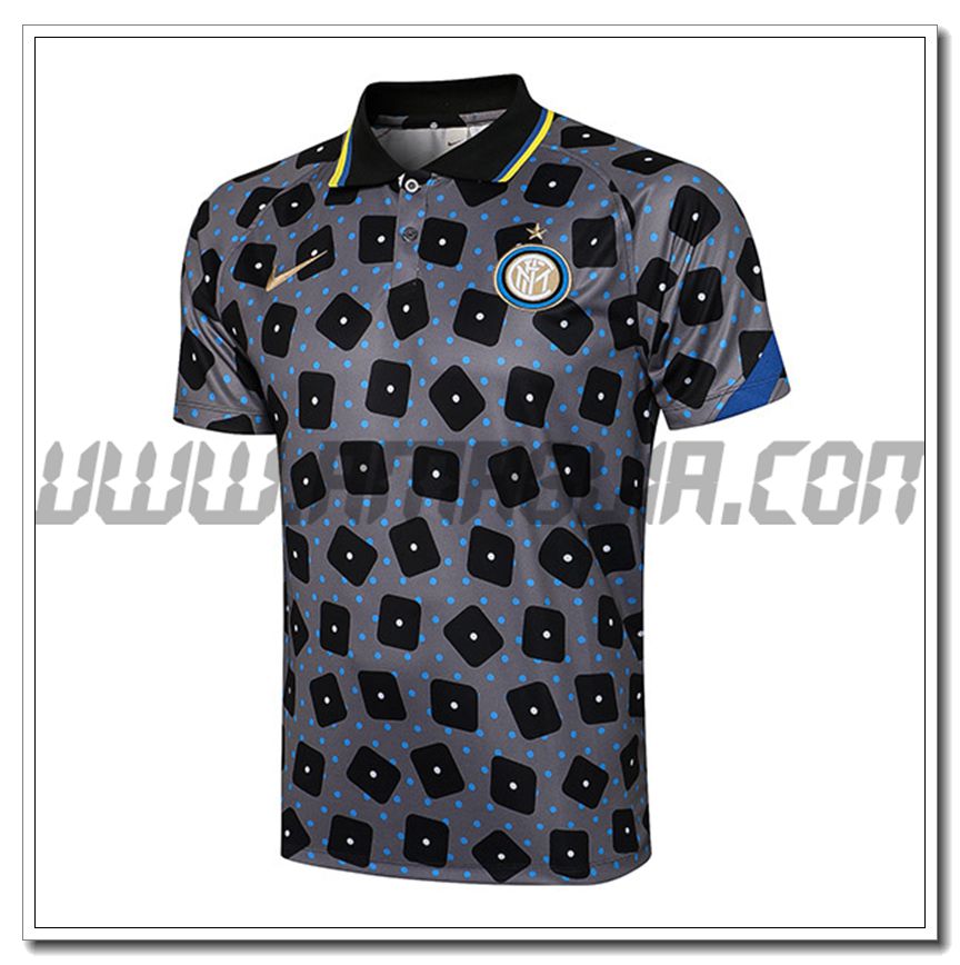 Maglia Polo Inter Milan Grigio 2021 2022