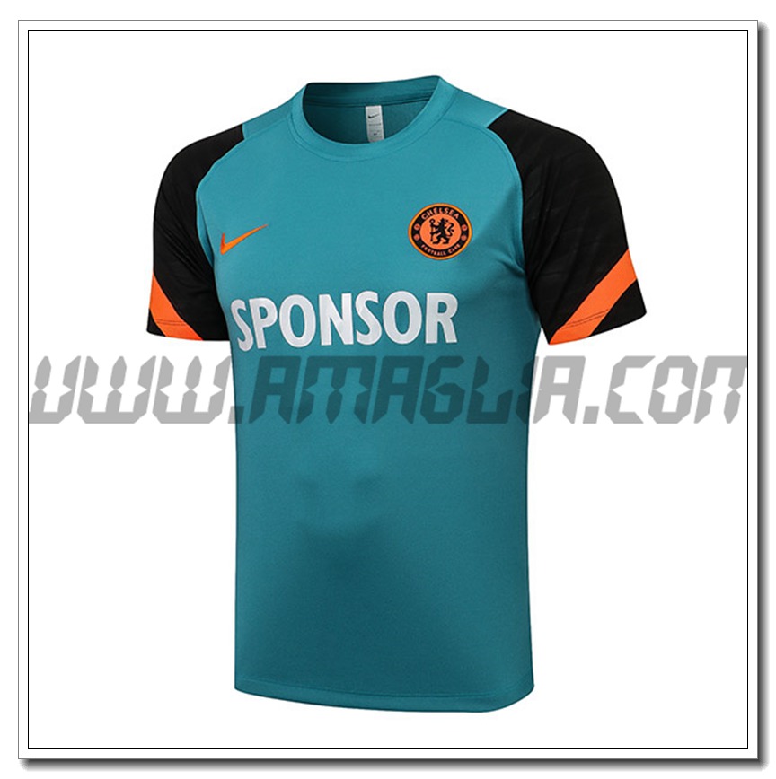 Maglia Polo FC Chelsea Verde 2021 2022